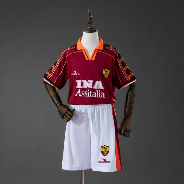roma 98/99 retro kids jersey - A-Grade Quality Detail View