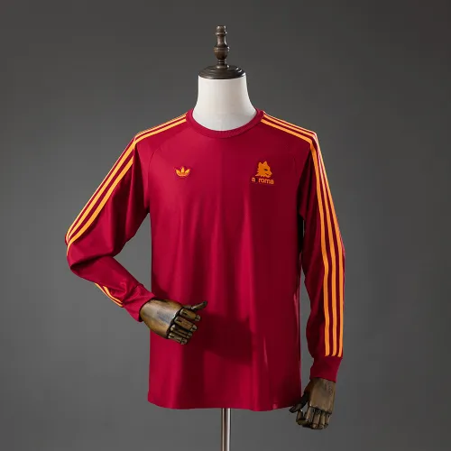 Roma Terrace Icons Langarm T-Shirt Rot