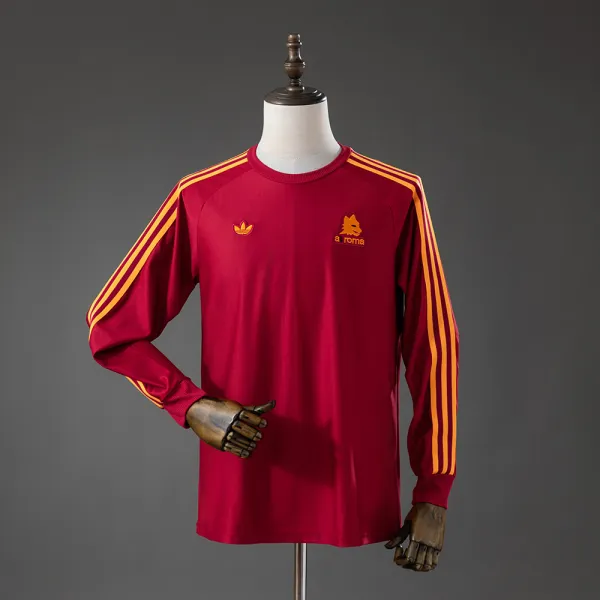 Roma Terrace Icons long sleeve jersey - A-Grade Quality Detail View
