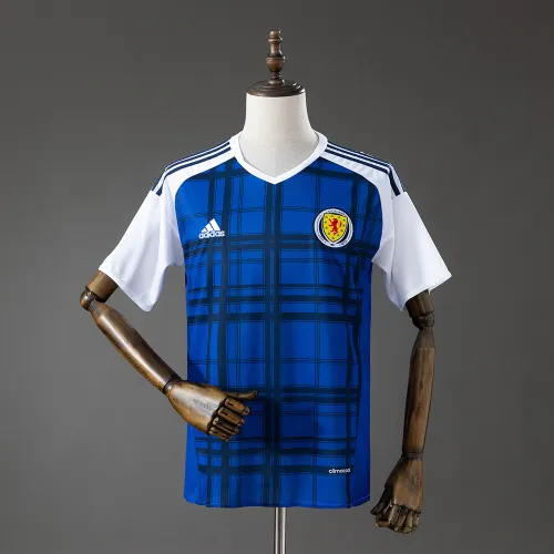 Scozia 2016 Maglia Home Retro L'esercito del tartan
