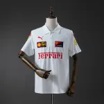 Scuderia Ferrari F1 2025 Wit Polo Scuderia Ferrari F1 2025 Witte Polo