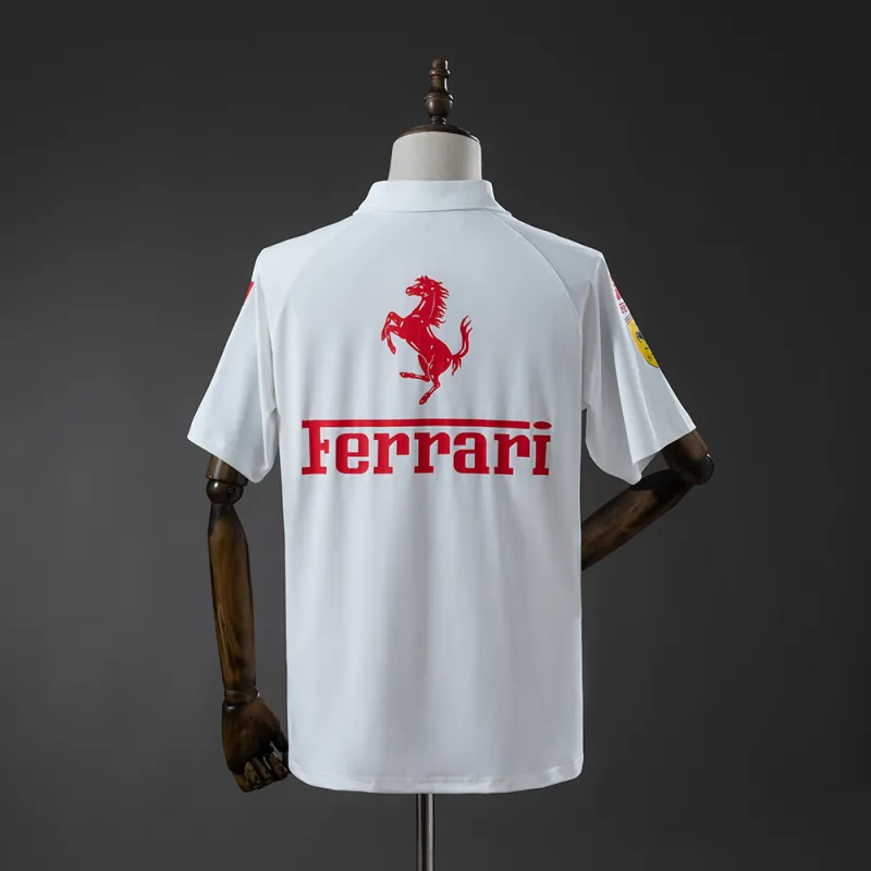 Scuderia Ferrari F1 2025 Witte Polo