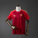 Camisola de futebol do Sevilha 2025/26 Vermelho Sevilla 2025/26 Soccer Jersey Red