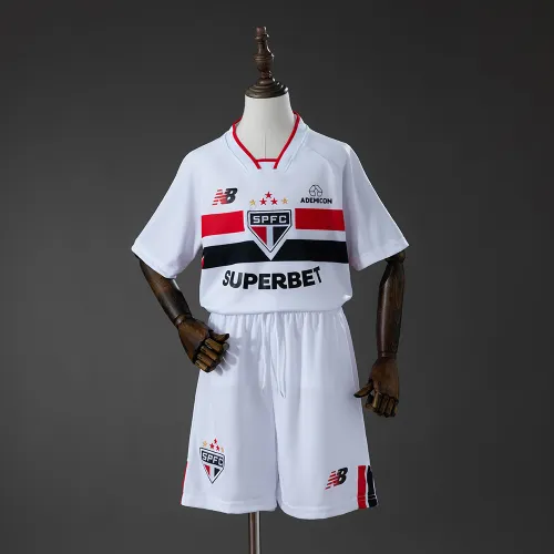 São Paulo 26/27 Home Kids Kit Jersey