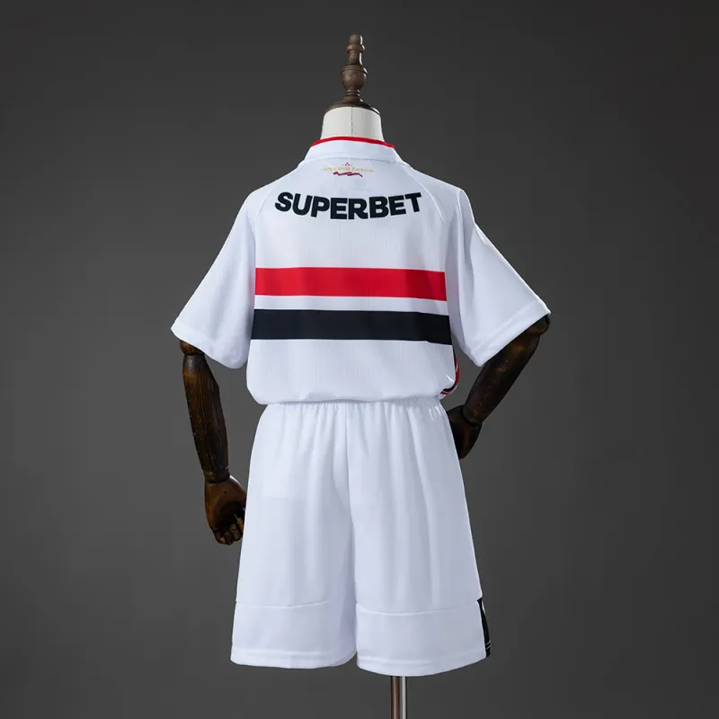 Sao Paulo 26/27 Home Kids Kit Jersey
