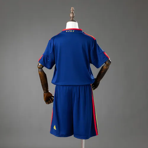 Espagne 2010 Away Retro Kids Kit Jersey