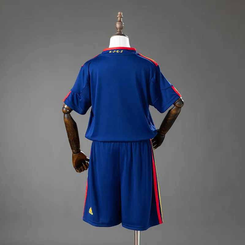 Spain 2010 Away Retro Kids Kit Jersey