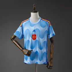 Spain 2022 Away Retro Jersey - product photo US20.98 - Spain 2022 Away Retro Jersey