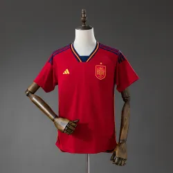 Spain 2022 Home Retro Jersey - product photo US20.98 - Spain 2022 Home Retro Jersey