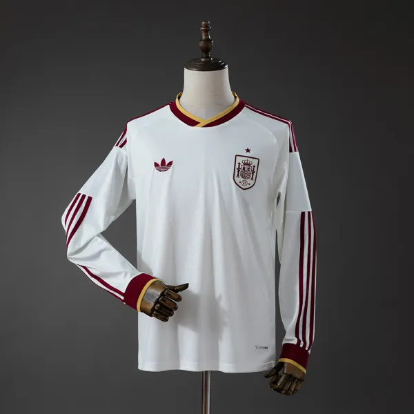 Spain 2026 away long sleeve jersey - A-Grade Quality Detail View