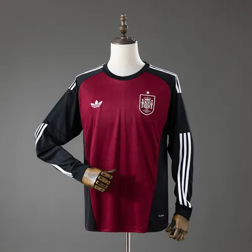 Spanien 2026 Torwart-Trikot – rot, langärmelig