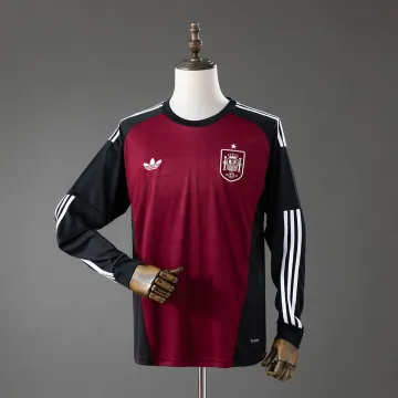 Spain 2026 GK-Red Long Sleeved Jersey