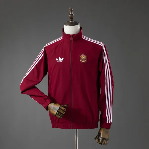 Spain 2026 soccer windbreaker - A-Grade Quality Detail View