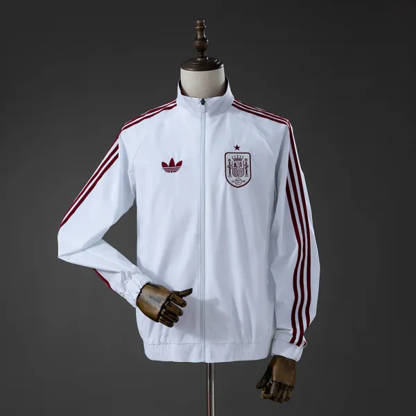 Veste coupe-vent Espagne 2026 - Qualité A - Vue détaillée
