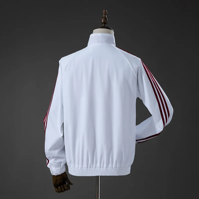 Veste coupe-vent Espagne 2026, blanche