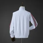 Veste coupe-vent Espagne 2026, blanche
