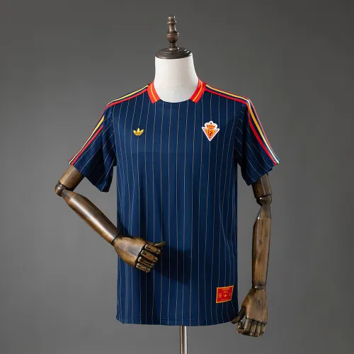 T-Shirt "Spain Terrace Icons" azul-marinho