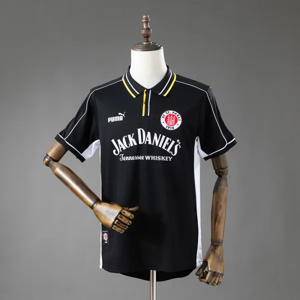 St. Pauli 99/00 Retro-Trikot - A-Qualität Detail-Ansicht