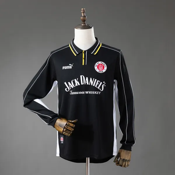 St Pauli 99/00 retro long sleeve jersey - A-Grade Quality Detail View