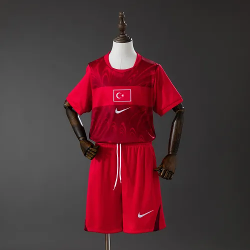 Turquie 2026 Away Kids Kit Jersey