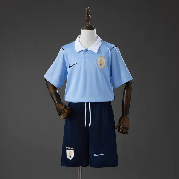 Uruguay 2026 Home kids jersey - A-Grade Quality Detail View