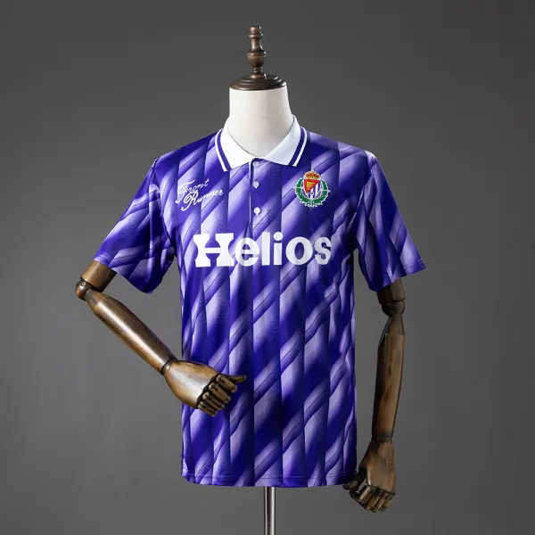 Real Valladolid 92/93 retro jersey - A-Grade Quality Detail View