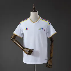 Venezuela 2026 World Cup Away Jersey - product photo Front view Venezuela 2026 World Cup Away Jersey, vibrant design for Venezuela away fan support.