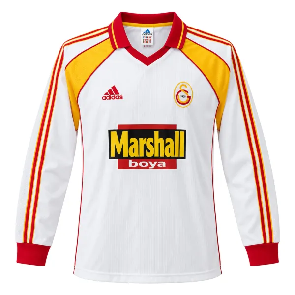 99/00 Galatasaray Retro Away Long Sleeves Jersey - A-Grade Quality Detail View
