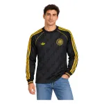 2026/27 Ajax Black OG Retro Long Sleeve Jersey - AI model preview - upper-body front