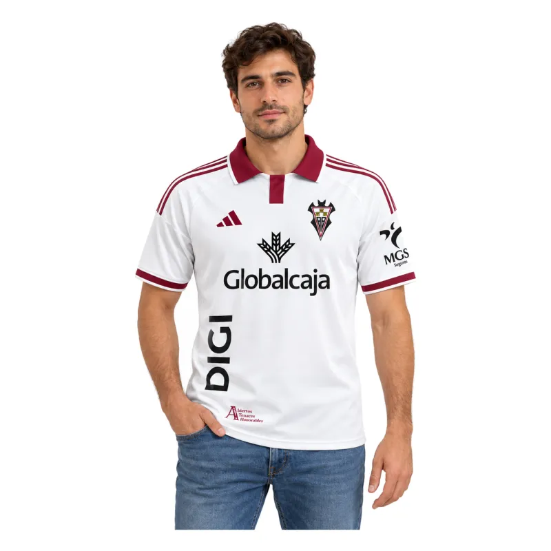 2026/27 Albacete Home Jersey - Upper-body model front