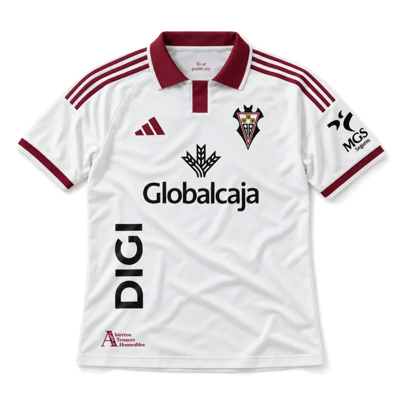 2026/27 Albacete Home Jersey - Flat-lay front