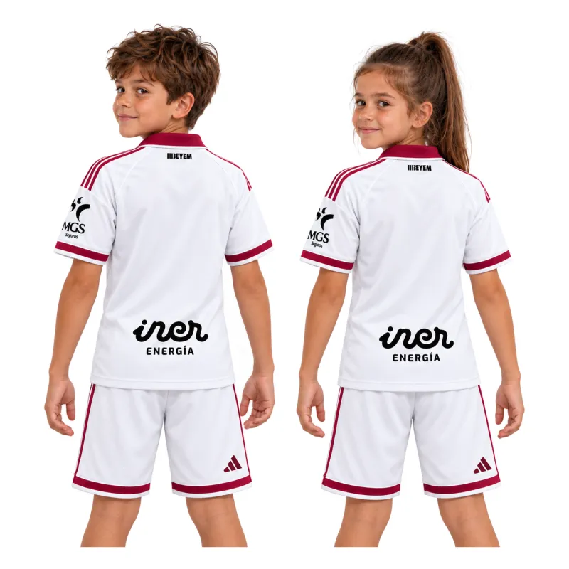 2026/27 Albacete Home Kids Kit - Upper-body model back