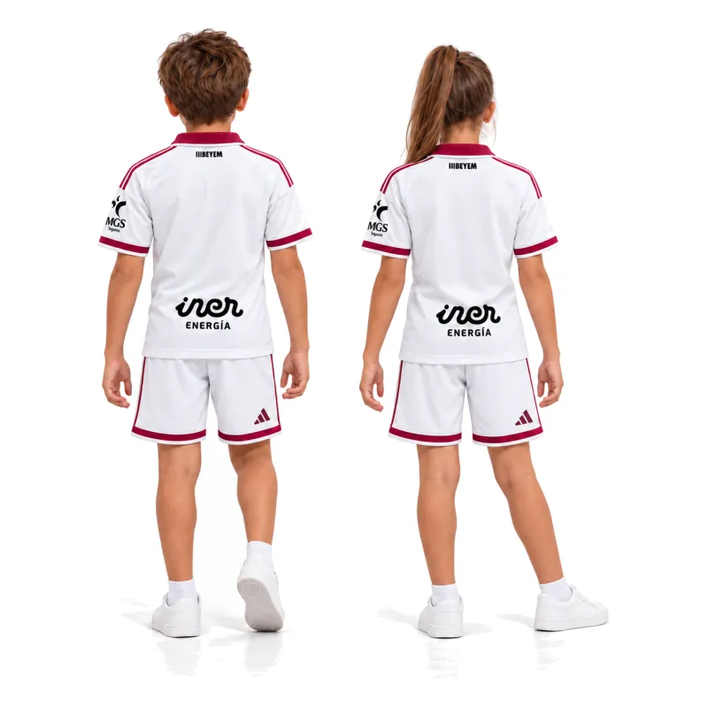 2026/27 Albacete Home Kids Kit - Full-body model back