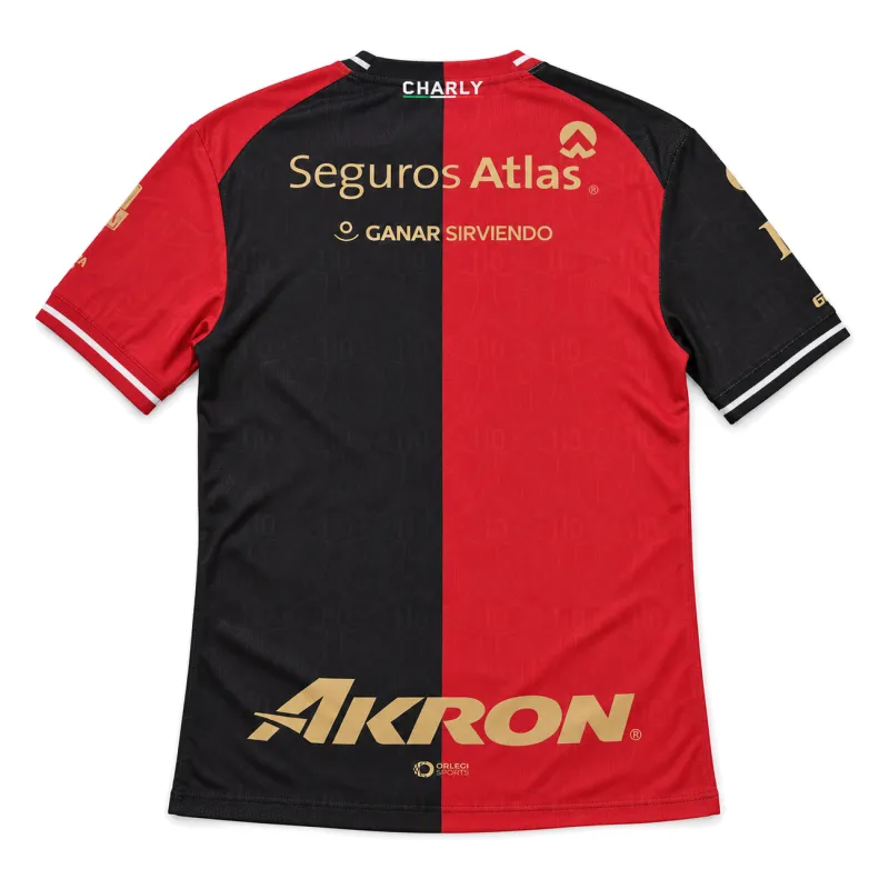 26/27 Atlas FC Home Jersey - Flat-lay back