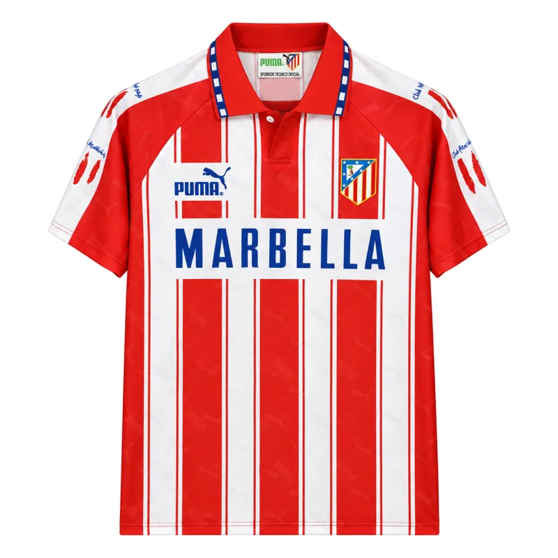 94/95 Atletico Madrid Home Retro Jersey