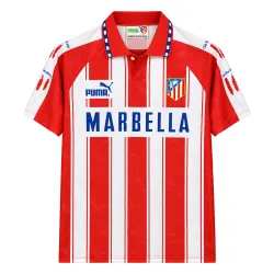 94/95 Atletico Madrid Home Retro Jersey - product photo US20.99 - 94/95 Atletico Madrid Home Retro Jersey