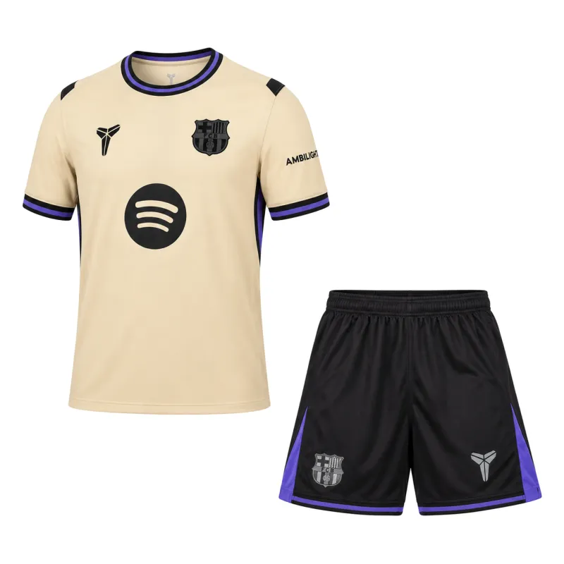 Barcelona Away Jerseys Kit 2025/26