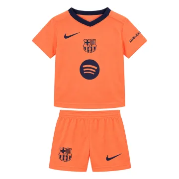 Barcellona Terza maglia da trasferta per bambini Kit 2025/26 Blaugrana