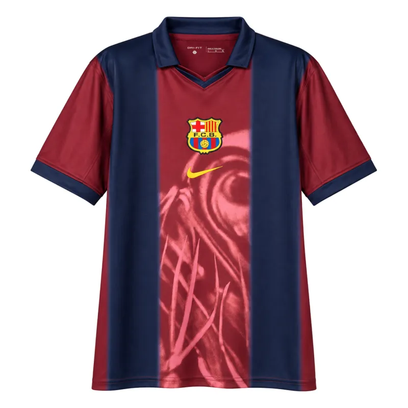 25/26 Barcelona Special Edition red football jersey