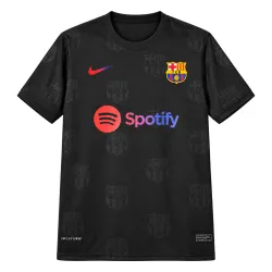 25/26 Barcelona Special Edition football black jersey - product photo 25/26 Barcelona Special Edition football black jersey - AI product front