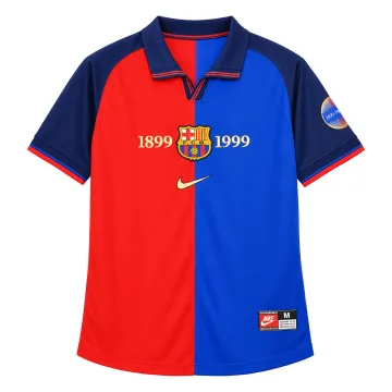 25/26 Barcelona 100th Anniversary Version Home Retro Soccer Jersey