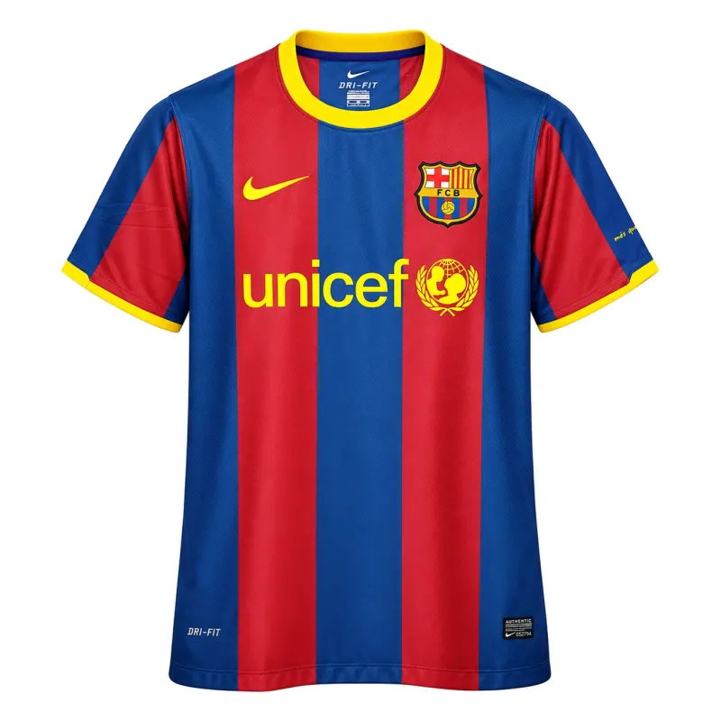 10/11 Barcelona home Retro Soccer Jersey