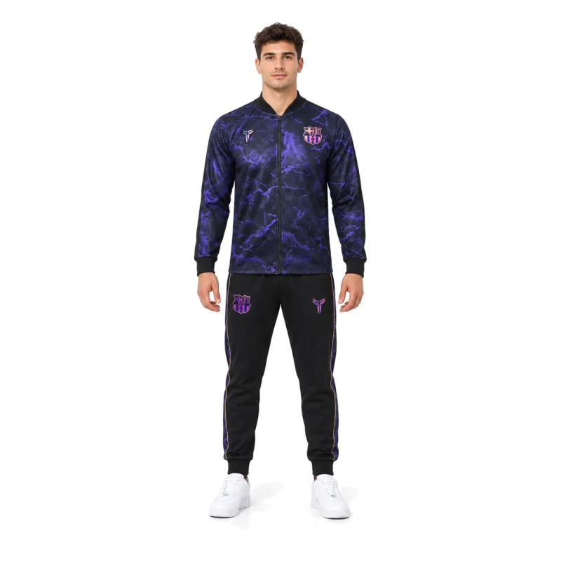 26/27 Barcelona Snakeskin Jacket Tracksuit - full front - AI model preview