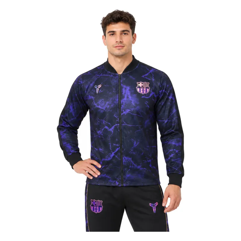 26/27 Barcelona Snakeskin Jacket Tracksuit - upper front - AI model preview