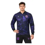 26/27 Barcelona Snakeskin Jacket Tracksuit - upper front - AI model preview