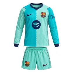 26/27 Barcelona Third Long Sleeve Kids Kit - product photo US17.99 - 26/27 Barcelona Third Long Sleeve Kids Kit