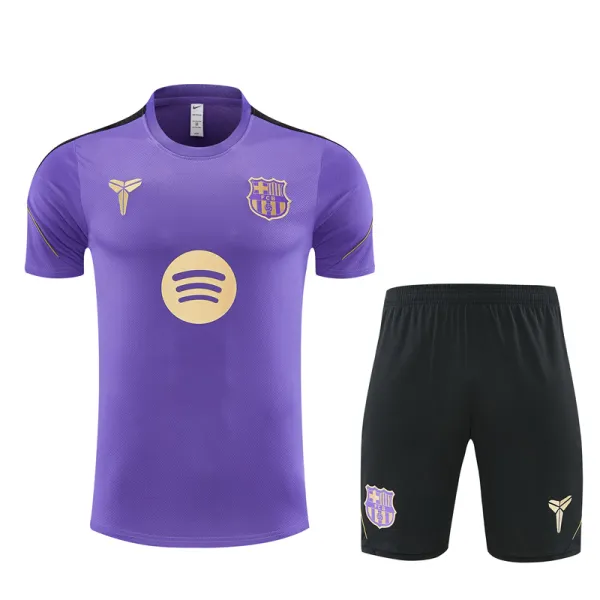 26/27 Barcelona Training Kit - Purple - A-Grade Quality Detail View