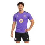26/27 Barcelona Training Kit - Purple - upper front - AI model preview