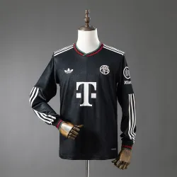 Bayern Munich 25/26 Third Away Long/Sleeve Jersey - product photo US17.99 - Bayern Munich 25/26 Third Away Long/Sleeve Jersey