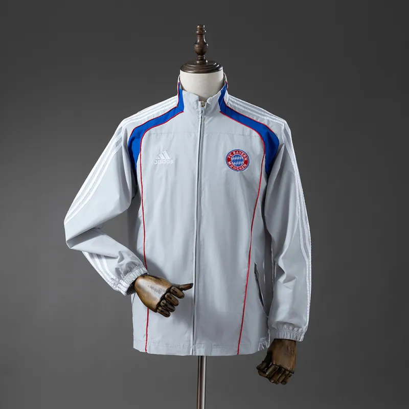Bayern Munich Windbreaker Light Grey
